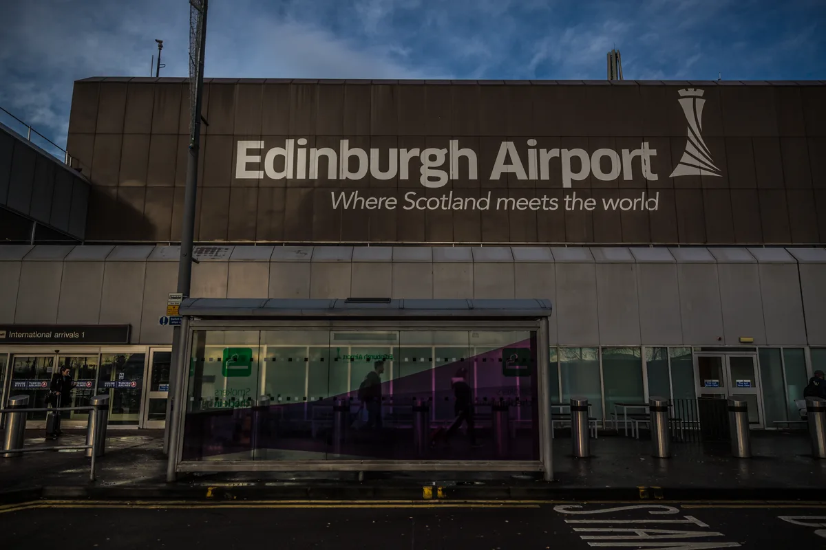 Edinburgh Airport terminal architecture